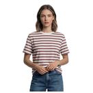 Camiseta Hering Box Listrada Feminina 4H7C