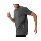Camiseta Hering Dry Masculina Scot Cinza Grafite