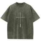 Camiseta Hiehiety Boys Christian Jesus God Bible Verse verde 13-14Y
