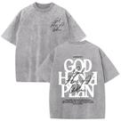 Camiseta Hiehiety Christian para homens Deus Religioso Jesus Fé