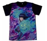 Camiseta Hinata Hyuga Blusa Adulto Unissex Anime Naruto A314 BM