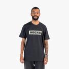 Camiseta hocks tam esp logo letter - preto