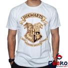 Camiseta Hogwarts 100% Algodão Harry Potter Geeko
