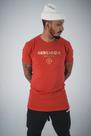 Camiseta holográfica gold vermelha