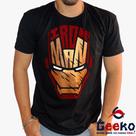 Camiseta Homem de Ferro 100% Algodão Vingadores Geeko