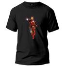 Camiseta Homem De Ferro Masculino E Feminino Top