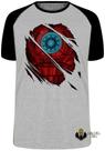 Camiseta Homem de Ferro reator armadura Blusa Plus Size extra grande adulto ou infantil