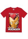 Camiseta Homem De Ferro Vingadores Malwee Kids Ref. 83164