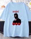 Camiseta Hooligan Ninja Ha ha ha Algodao Unissex Camiseta Hooligan Ninja Ha ha ha Algodao Unissex