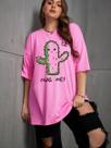 Camiseta Hug Me Estampa Grafica Frente Desenho Fofo Me Abraça Blusa Manga Curta Ombro Caido Life Style Oversized Feminin