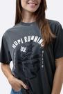 Camiseta HUPI Casual Chumbo Running Camiseta HUPI Casual Chumbo Running