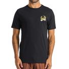 Camiseta Hurley Hard Wings SM25 Masculina Preto