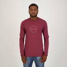 Camiseta Hurley Manga Longa Inside Bordô