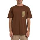 Camiseta Hurley Selo Marrom Camiseta Hurley Selo Marrom