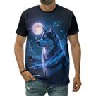 Camiseta Husky Siberiano Olhar Intenso Companheiro Pet Dog