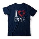 Camiseta I Love Photography Studio Geek Camiseta I Love Photography Studio Geek