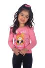 Camiseta inf fem jaki malhas ursinho