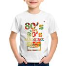 Camiseta Infantil 80's Baby 90's made me - Foca na Moda