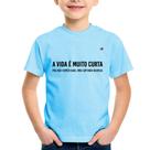 Camiseta Infantil A vida é muito curta pra não comer igual uma capivara raivosa - Foca na Moda Camiseta Infantil A vida é muito curta pra não comer igual uma capivara raivosa - Foca na Moda