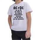 Camiseta Infantil AC DC Ragatanga Camiseta Infantil AC DC Ragatanga