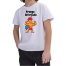 Camiseta Infantil Academia frango esforcado