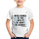 Camiseta Infantil Adapt to change - Foca na Moda