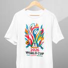 Camiseta Infantil Adulto Copa do Mundo 2026 World Cup USA CANADA MEXICO 100% Algodão Premium