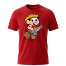 Camiseta infantil adulto unissex do chico Bento da turma da Monica , tecido 100% algodao 30.1. Camiseta infantil adulto unissex do chico Bento da turma da Monica , tecido 100% algodao 30.1.