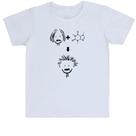 Camiseta Infantil Albert Einstein Cafeina