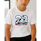 Camiseta Infantil Algodão Masculina Estampada 23 Dopeskill 281 Dia Das Crianças Presente Lazer Dia a
