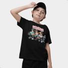 Camiseta Infantil Algodão Personalizada Roblox Meninos Skate