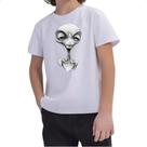 Camiseta Infantil Alien Grafite Arte