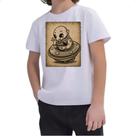 Camiseta Infantil Alien lamen disco voador Anos 30 Camiseta Infantil Alien lamen disco voador Anos 30