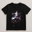 Camiseta Infantil Anime Byakuya Kuchiki Da Série Bleach