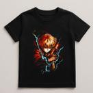 Camiseta Infantil Anime Zenitsu Agatsuma Demon Slayer Camiseta Infantil Anime Zenitsu Agatsuma Demon Slayer