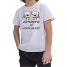 Camiseta Infantil Aperta e relaxa