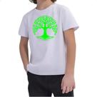 Camiseta Infantil Arvore da vida verde