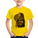 Camiseta Infantil Arya Stark Valar Morghulis - Foca na Moda Camiseta Infantil Arya Stark Valar Morghulis - Foca na Moda