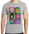 Camiseta infantil até o Plus size adventure time moldura Camiseta infantil até o Plus size adventure time moldura
