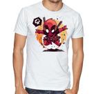 Camiseta infantil até o Plus size dead pool