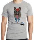 Camiseta infantil até o Plus size german sheperd dad