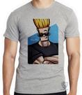 Camiseta infantil até o Plus size johnny bravo cabelo