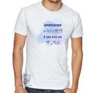 Camiseta infantil até Plus Size Aprender Libras Camiseta infantil até Plus Size Aprender Libras