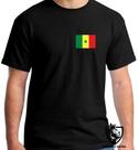 Camiseta Infantil até Plus Size Bandeira Senegal Africa Camiseta Infantil até Plus Size Bandeira Senegal Africa