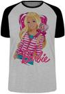Camiseta Infantil até Plus Size Barbie Coracao Boneca