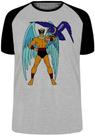 Camiseta Infantil até Plus Size Birdman Homem Passaro Desenho Antigo Hanna Barbera