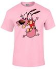 Camiseta Infantil até Plus Size Coragem O Cao Covarde Desenho Camiseta Infantil até Plus Size Coragem O Cao Covarde Desenho