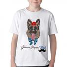 Camiseta Infantil até Plus Size German Sheperd Dad