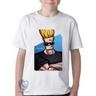Camiseta Infantil até Plus Size Johnny Bravo Cabelo