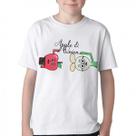 Camiseta Infantil até Plus Size Maca E Cebola